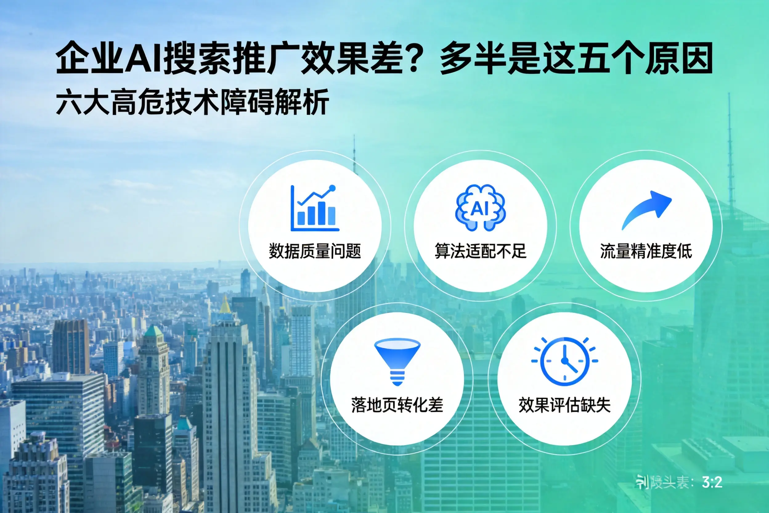 大洼企业AI搜索推广效果差？多半是这五个原因